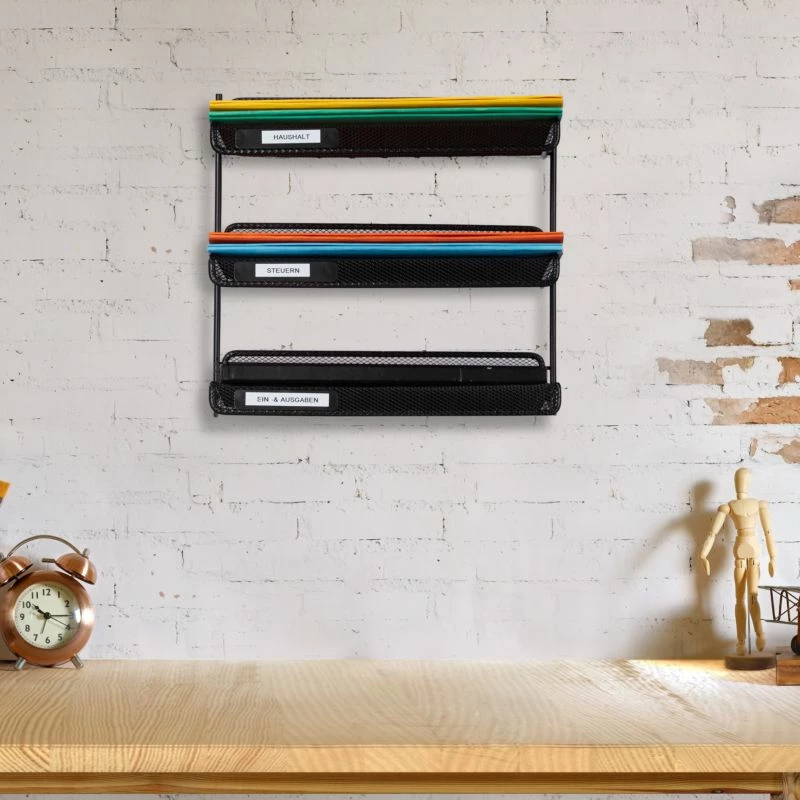 Trieur à Lettres Métal 3 Compartiments 4 Trieur à Lettres Métal 3 Compartiments – Image 2