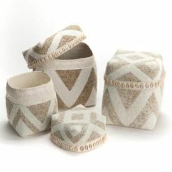 Set De 3 Boîtes à Offrandes Ethnique