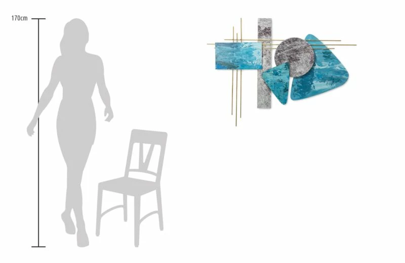 Sculpture Murale Métal Land And Sea 11 Sculpture Murale Métal Land And Sea – Image 9