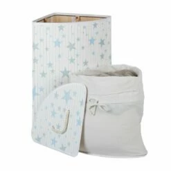 Panier à Linge Triangle En Bambou Motif -Home24 Soldes 77f2a23b531845ab8884ce98dce18a8a