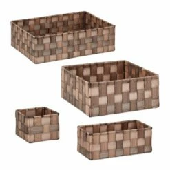 Lot De 6 Paniers De Rangement Tressés -Home24 Soldes 77f81d279c8641c287f44dbc50e4e8a0