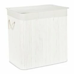 Panier à Linge En Bambou 3 Compartiments 30 Panier à Linge En Bambou 3 Compartiments -Home24 Soldes 782fd3af46234448b4c3737c594e4359