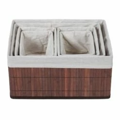 Lot De 6 Paniers De Rangement Gris 32 Lot De 6 Paniers De Rangement Gris -Home24 Soldes 79c70597fc1141bfbe9f4bb60aee5355