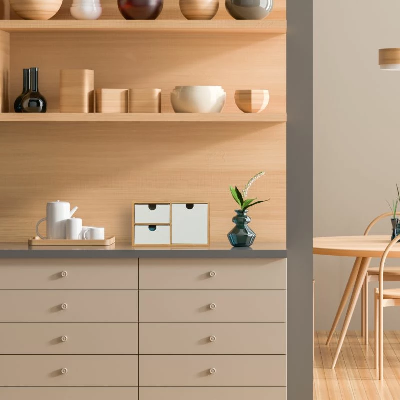 Boîte à 3 Tiroirs En Bambou Et MDF 6 Boîte à 3 Tiroirs En Bambou Et MDF – Image 4