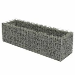 VIDAXL Lit Surélevé En Gabion