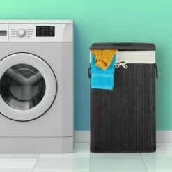 Panier Lessive Bambou Rectangulaire -Home24 Soldes 7d7895c20dca452a8a6180a11a81d303