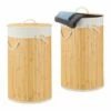 Lot De 2 Paniers à Linge Bambou Ronds -Home24 Soldes 7e454f8748f64f53b69ec5e707f87833