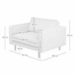 Fauteuil XL FORT DODGE -Home24 Soldes 8000001002 230328 500 SKETCH DETAILS P000000008000001002 sketch