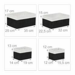 Set De 6 Paniers De Rangement -Home24 Soldes 8036c79355a74b0184acdf4b4f2c6d04