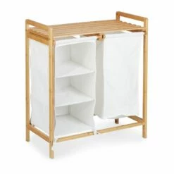 Étagère à Linge En Bambou