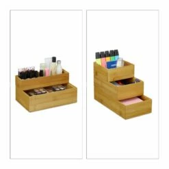 2x Boîtes De Rangement Bambou Nature 17 2x Boîtes De Rangement Bambou Nature -Home24 Soldes 80d84efb92b34f11b74f95d7156ae88a 1