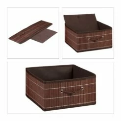 2x Paniers De Rangement En Bambou -Home24 Soldes 813deb0f070847ee89f4c78b0db4a2f0 1