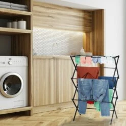 Séchoir à Linge Pliable Et Extensible -Home24 Soldes 829803aab23c474998320c91d19ee24d