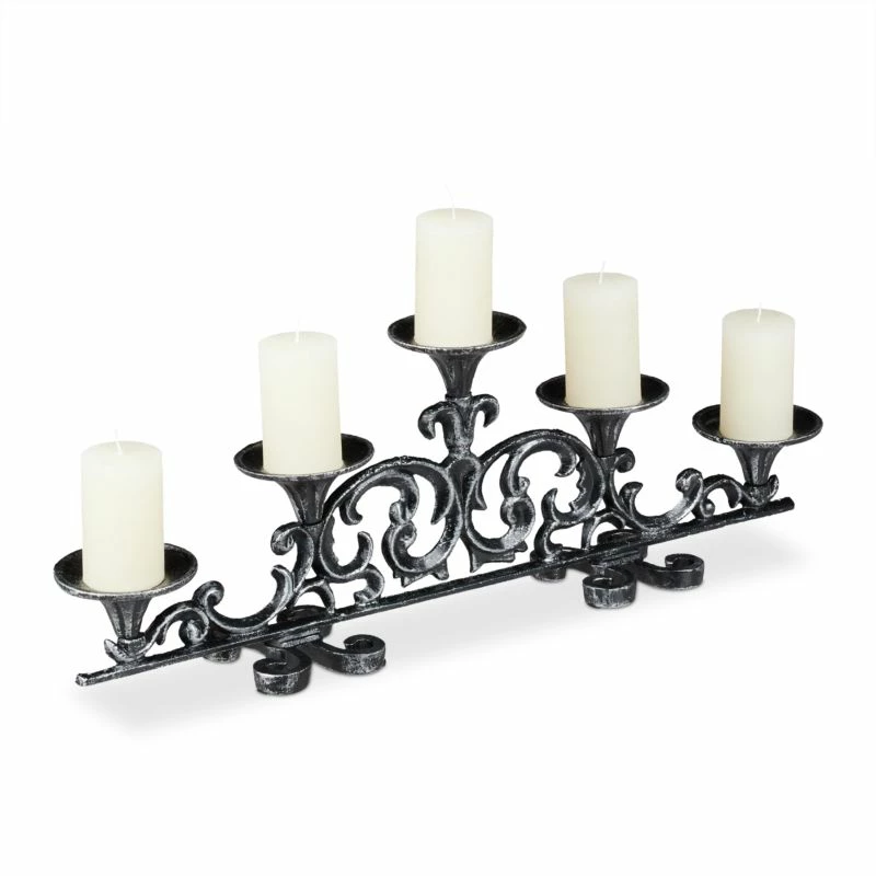 Chandelier 5 Bras Antique 16 Chandelier 5 Bras Antique – Image 14