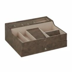 Boîte à Bijoux Aspect Cuir -Home24 Soldes 85d28e39d58c4acba47c6aff12177d05