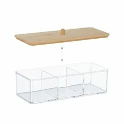 Rangement Avec Couvercle En Bambou -Home24 Soldes 8a213f7d8ba4489eac2bd7947b848254