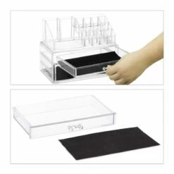 Organiseur à Maquillage Avec 2 Tiroirs -Home24 Soldes 8d6e275bf5054c3ca819b7c0af8825f2