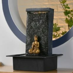 Fontaine En Résine Bouddha Zenitude -Home24 Soldes 9181654d89754a6f88c071dbebf03f80