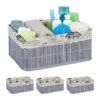 4x Paniers De Rangement En Bambou Motifs -Home24 Soldes 91908027882f49d2833e537f8425f278