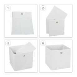 2x Boîtes De Rangement Beige -Home24 Soldes 92f365b595a145cba381c6cc4670a6ea 1