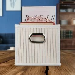 10x Paniers De Rangement Bambou étroit -Home24 Soldes 93bfde9a3e7d4c1e8ef9e00cdc086fc1