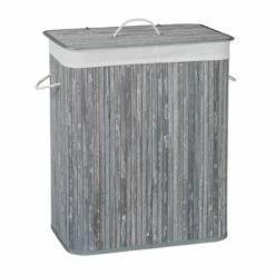 1x Panier à Linge Bambou 2 Compartiments -Home24 Soldes 93d8f3525b1e4c93b8915bb3d0d0eddf