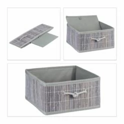 10x Paniers De Rangement En Bambou -Home24 Soldes 94ffe62b53fc435e8a68359402b3c257 1