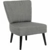 Fauteuil En Tissu Zoé - 1 Place - Gris -Home24 Soldes 96f87861c8fe422ba429b7f83ae04016