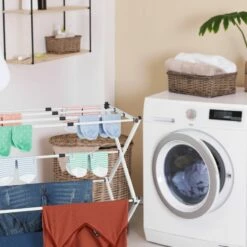 Séchoir à Linge Pliable Et Extensible -Home24 Soldes 98e669347fe940c18f260efee8799bfb