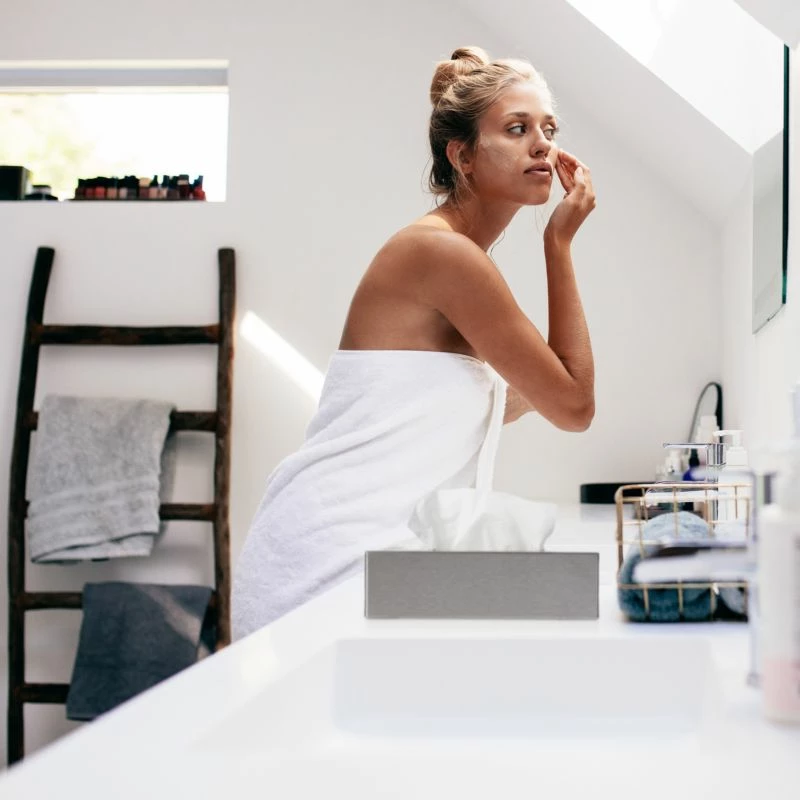 Boîte à Mouchoirs En Acier Inoxydable 5 Boîte à Mouchoirs En Acier Inoxydable – Image 3