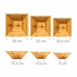 Coupe à Fruits Carré Bambou Set De 3 -Home24 Soldes a181b0bbdd834aab914f326fac1b7efa