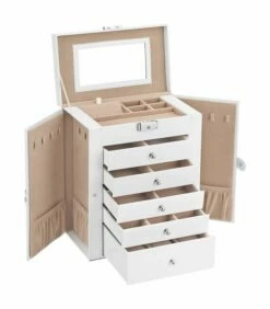 Coffre à Bijoux Avec 6 Niveaux - H32 Cm