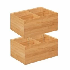 Boîte En Bambou 4 Compartiments -Home24 Soldes a762d8b84b2e48c5b7093b5c0f2278f8