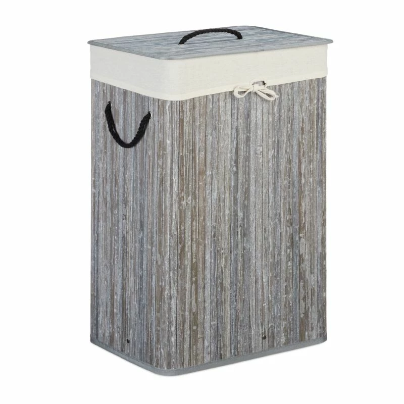 Panier Lessive En Bambou Rectangulaire 3 Panier Lessive En Bambou Rectangulaire