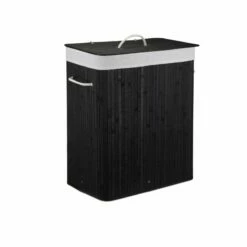 Panier à Linge Bambou 2 Compartiments -Home24 Soldes a96eb6da987e470b8e79d12232b544ec 2