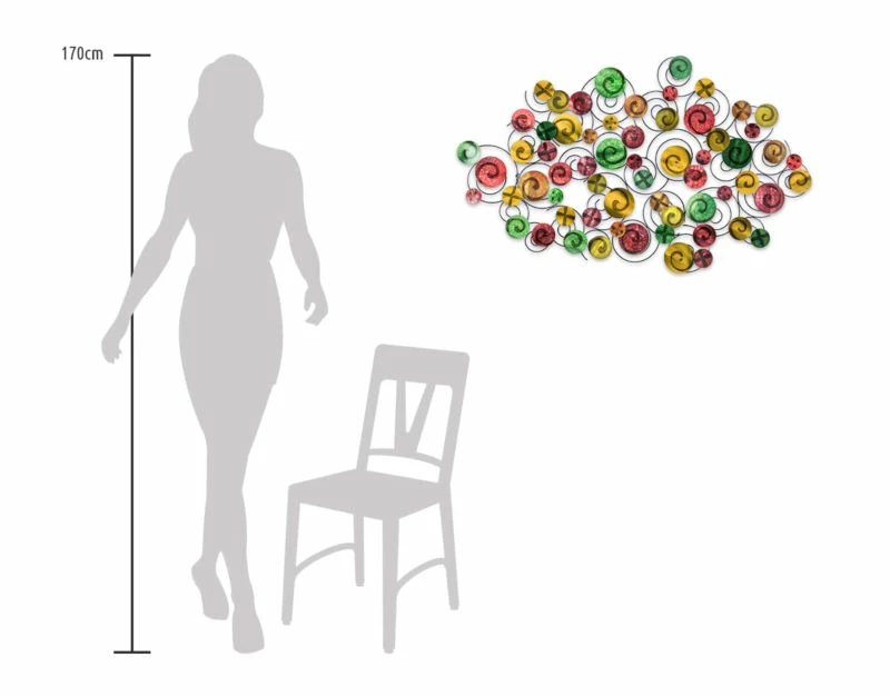 Sculpture Murale Métal Sparkling Eyes 11 Sculpture Murale Métal Sparkling Eyes – Image 9