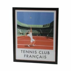 Affiche Tennis Club Français 40x50 Cm