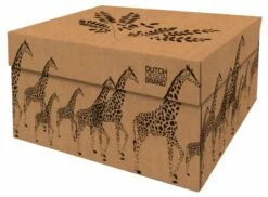 Boite De Rangement Giraffes -