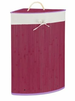 1x Panier à Linge Bambou