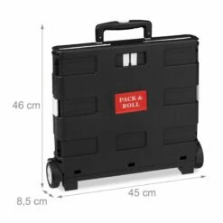 Chariot De Courses Pliable à Roulettes -Home24 Soldes b12f92ea85ec4a809cd97e42fd60d84e