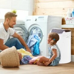 Lot De 2 Paniers à Linge Bambou Ronds -Home24 Soldes b27759b23b20404ca5caaf8a1b8d25cd