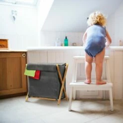 Panier à Linge Avec Couvercle 13 Panier à Linge Avec Couvercle -Home24 Soldes b29a8e2ee3c4403dac06e5bf6d2d4713