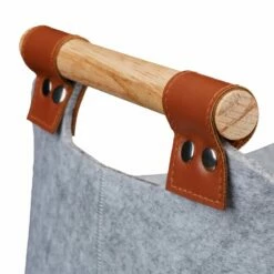 Sac En Feutre Avec Poignées En Bois -Home24 Soldes b2fbc9b929634b94981430d7f74f7a72