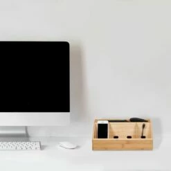 2x Organiseur De Bureau Bambou -Home24 Soldes b7b7210d82ff45baa2163207a6428c7f