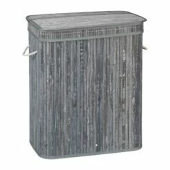 Panier à Linge En Bambou