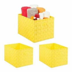 3x Paniers De Rangement Rouges à Poignée -Home24 Soldes b95a2b3fdf4f4246b8e3ff2c24651532
