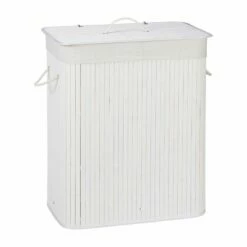 Panier à Linge Bambou 2 Compartiments -Home24 Soldes b966013df04a430eb6b224f16b621451 2
