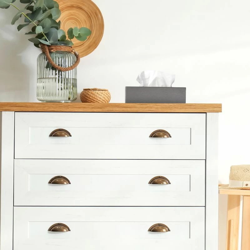 Boîte à Mouchoirs En Acier Inoxydable 4 Boîte à Mouchoirs En Acier Inoxydable – Image 2