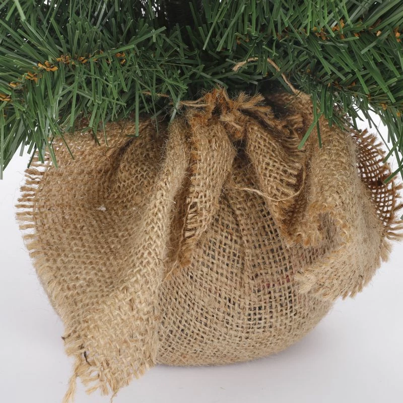 Sapin De Noël Avec Toile De Jute Alpine 6 Sapin De Noël Avec Toile De Jute Alpine – Image 4