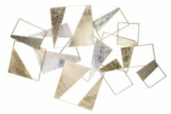 Sculpture Murale Métal Edges And Corners